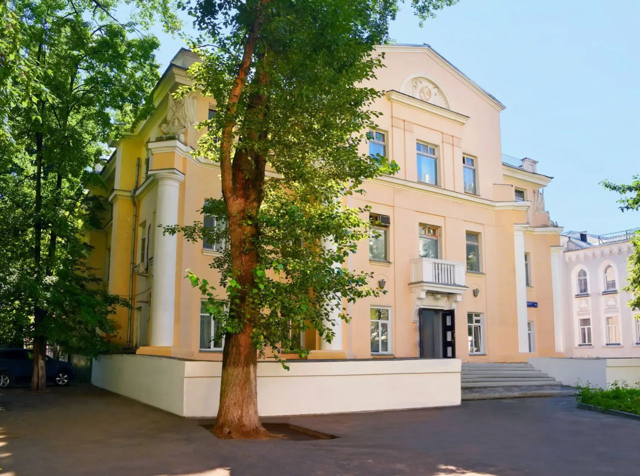 фасад дома, здание по адресу г Москва, Милютинский пер, д 18А